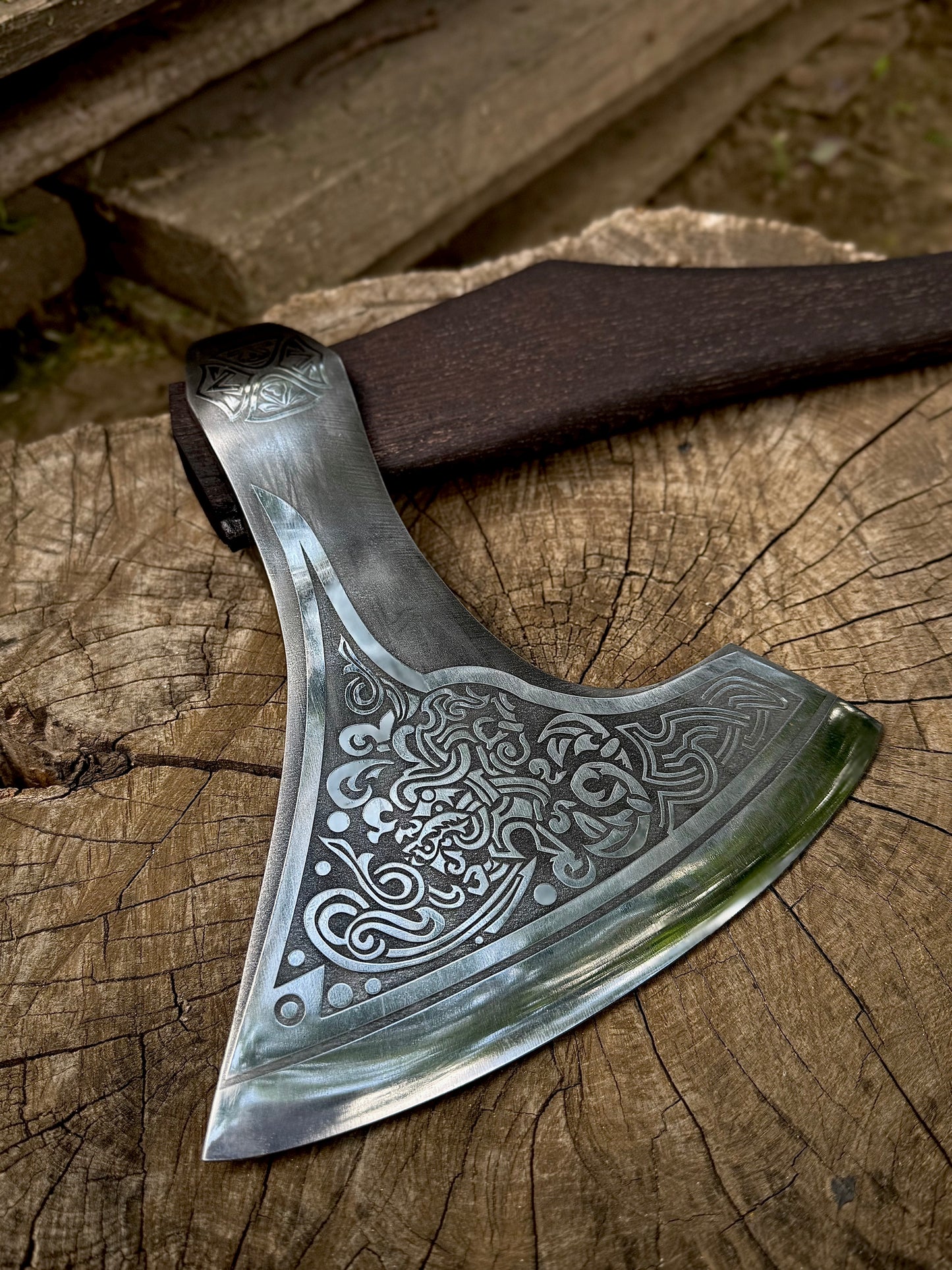 Viking Battle Axe Princely Steel U8 Gorillas BBQ TR8