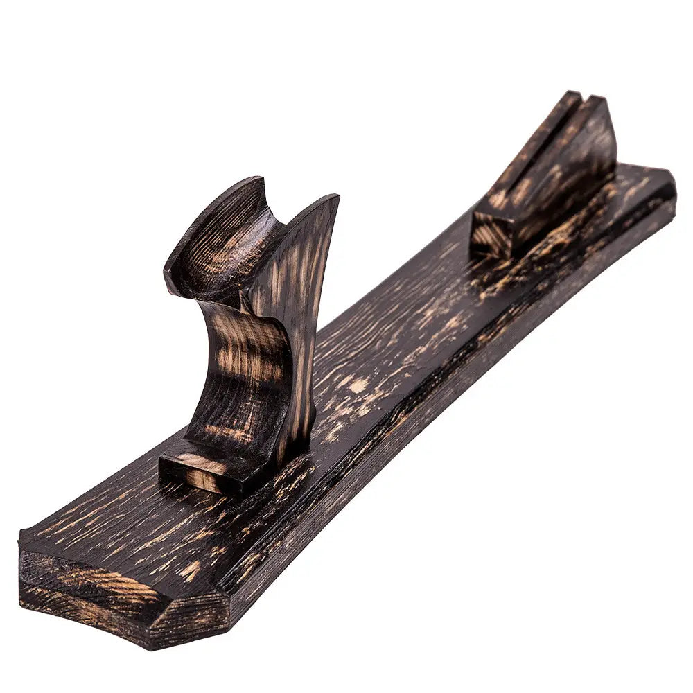 Varangard Wooden Axe Display Stand — Pine & Ash, Knock-Down Design