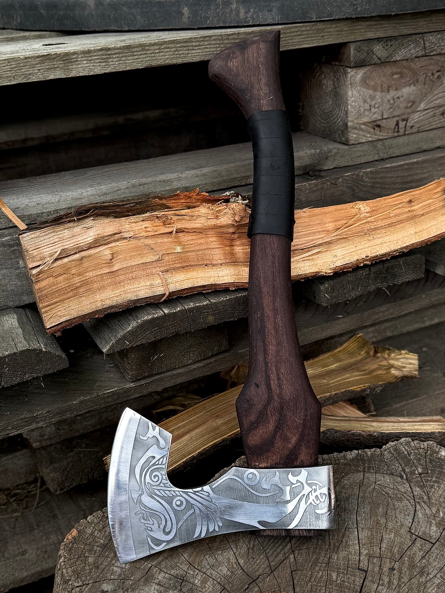 Viking Axe Floki U8GA Steel Gorillas BBQ TR23