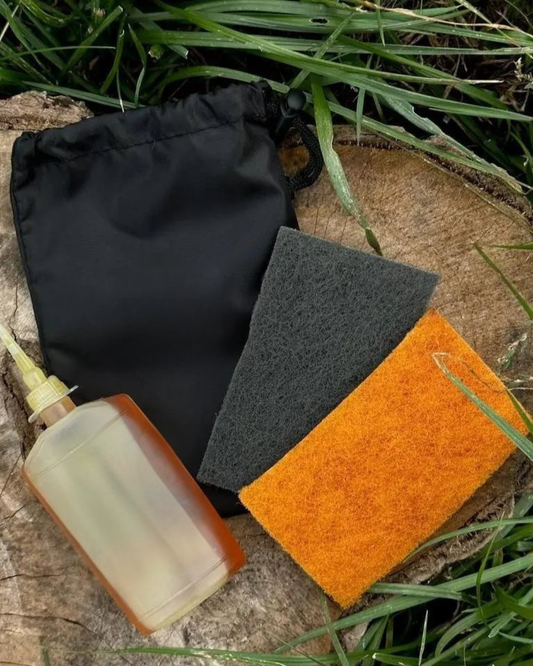 Varangard Axe Care Kit — Preservation Oil, Dual Polishing Cloths & Waterproof Pouch