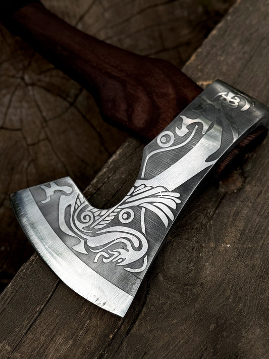 Viking Axe Floki U8GA Steel Gorillas BBQ TR23