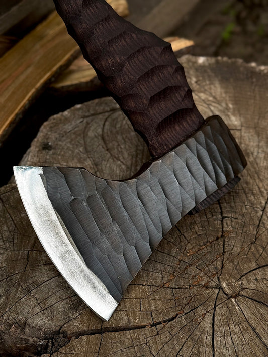 Hand-Forged Axe Rok U8GA Steel Gorillas BBQ TR20