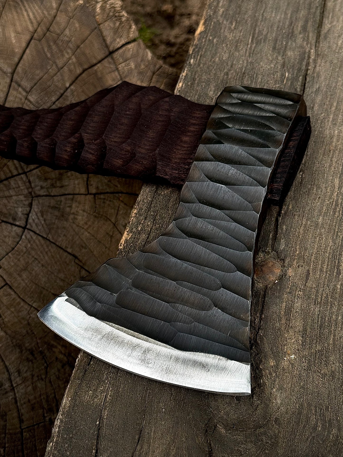 Hand-Forged Axe Rok U8GA Steel Gorillas BBQ TR20