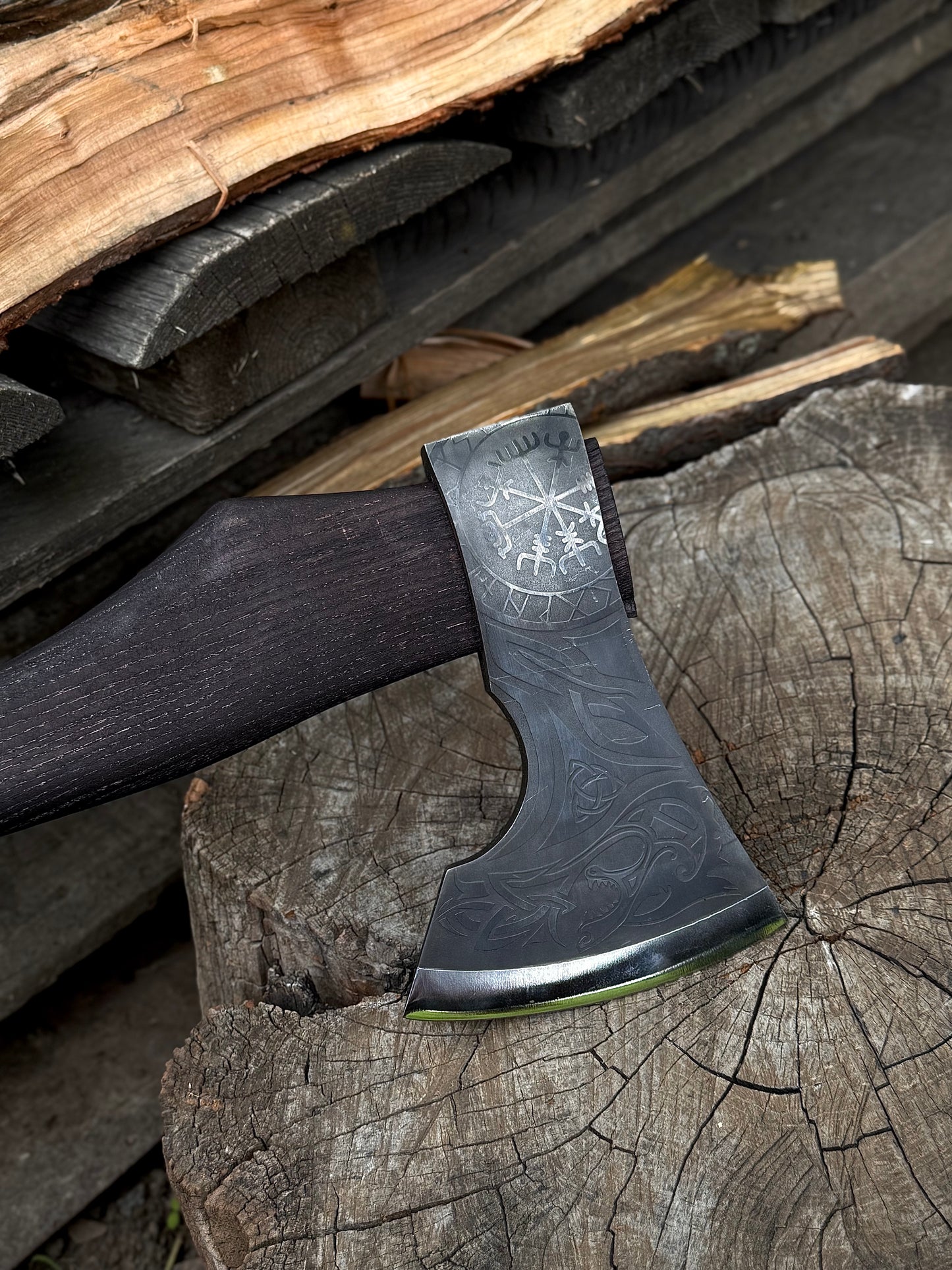 Scandinavian Battle Axe Loki U8GA Steel Gorillas BBQ TR17