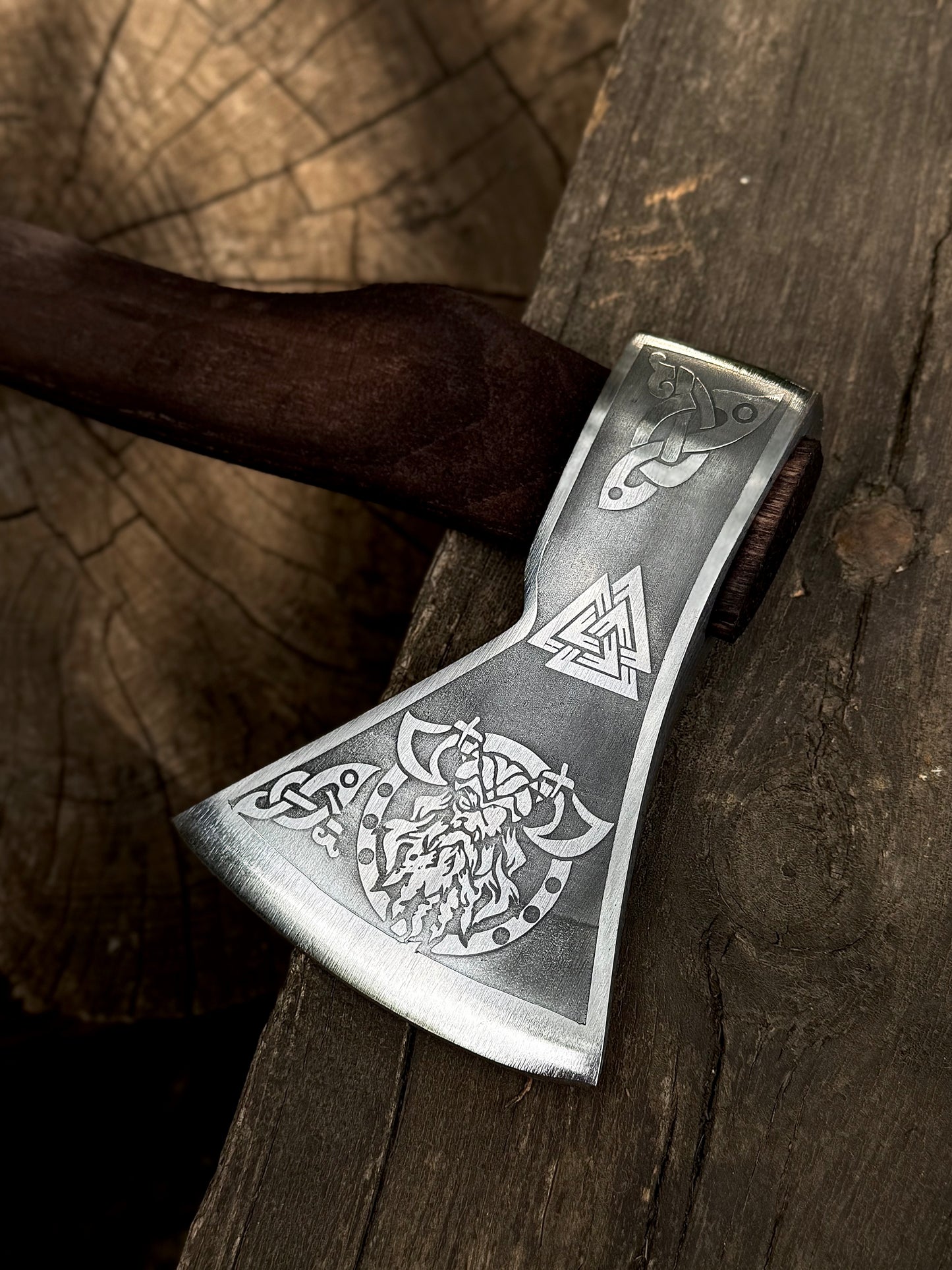 Handmade Ragnar Axe – 65G Steel, Gorillas BBQ TR3