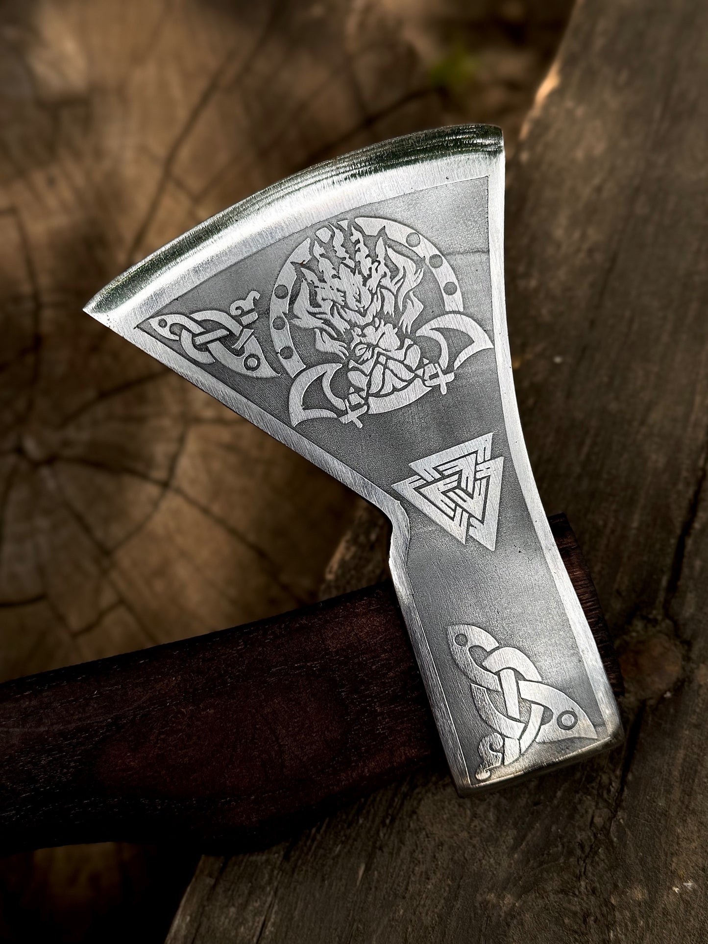 Handmade Ragnar Axe – 65G Steel, Gorillas BBQ TR3