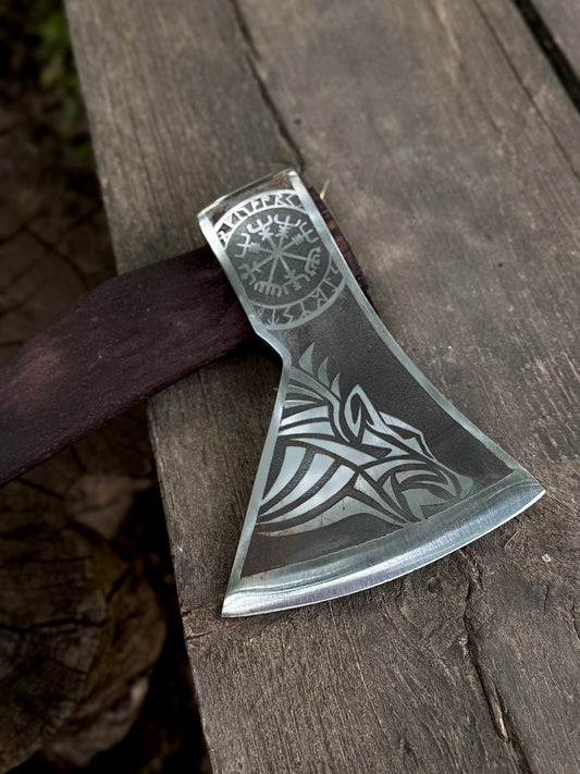 Exclusive Fenrir Casting Gift Axe, 65G Steel – Gorillas BBQ TR41