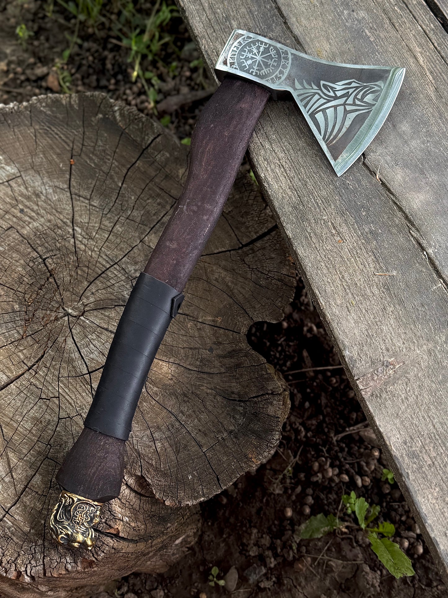 Exclusive Fenrir Casting Gift Axe, 65G Steel – Gorillas BBQ TR41