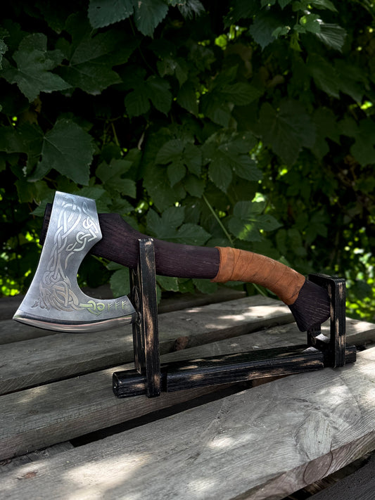 Handmade Scandinavian Axe Harald – Gorillas BBQ TR52