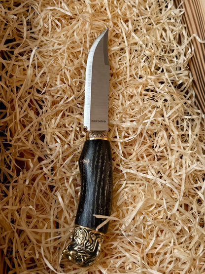 Tourist knife HERAKL Gorillas BBQ, steel 50Kh14MF