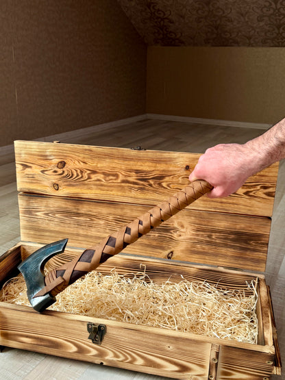 Ironflank 2.0. Viking Splitting Axe – Handmade