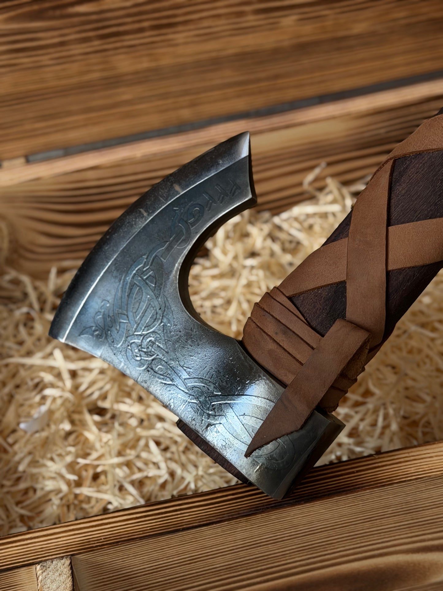 Ironflank 2.0. Viking Splitting Axe – Handmade