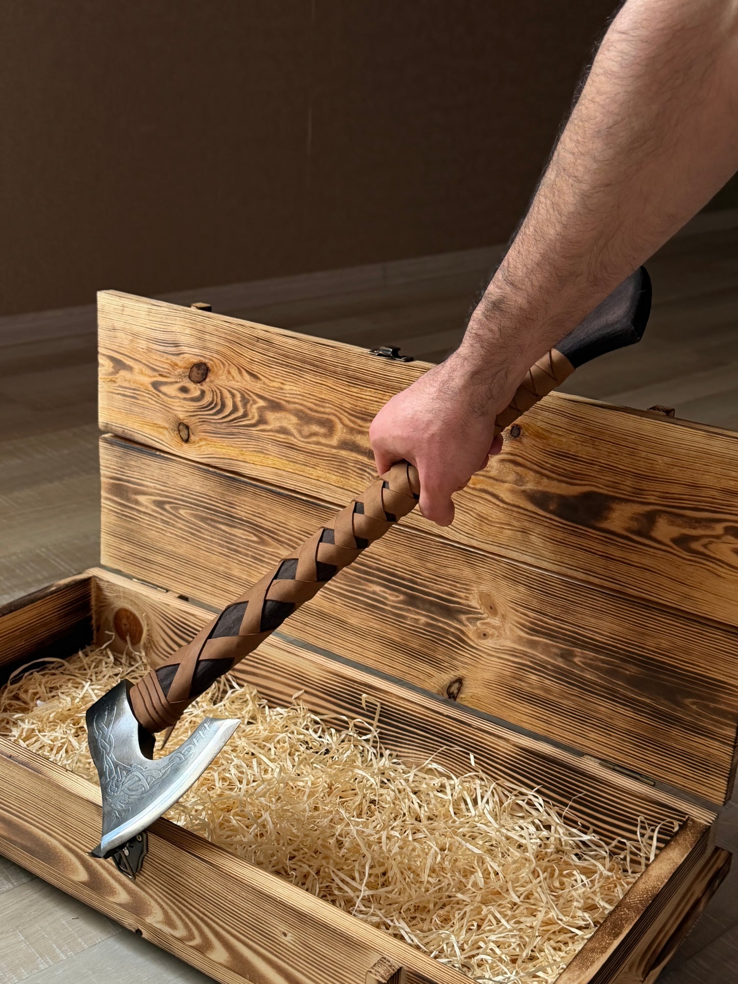 Ironflank 2.0. Viking Splitting Axe – Handmade