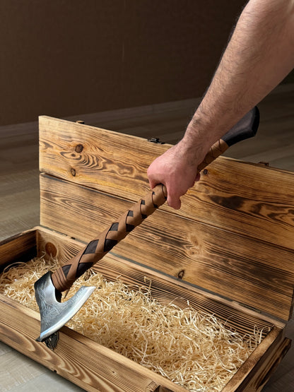 Ironflank 2.0. Viking Splitting Axe – Handmade