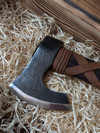 Ironflank 2.0. Viking Splitting Axe – Handmade
