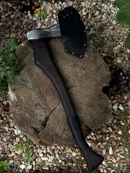 Viking Battle Axe Princely Steel