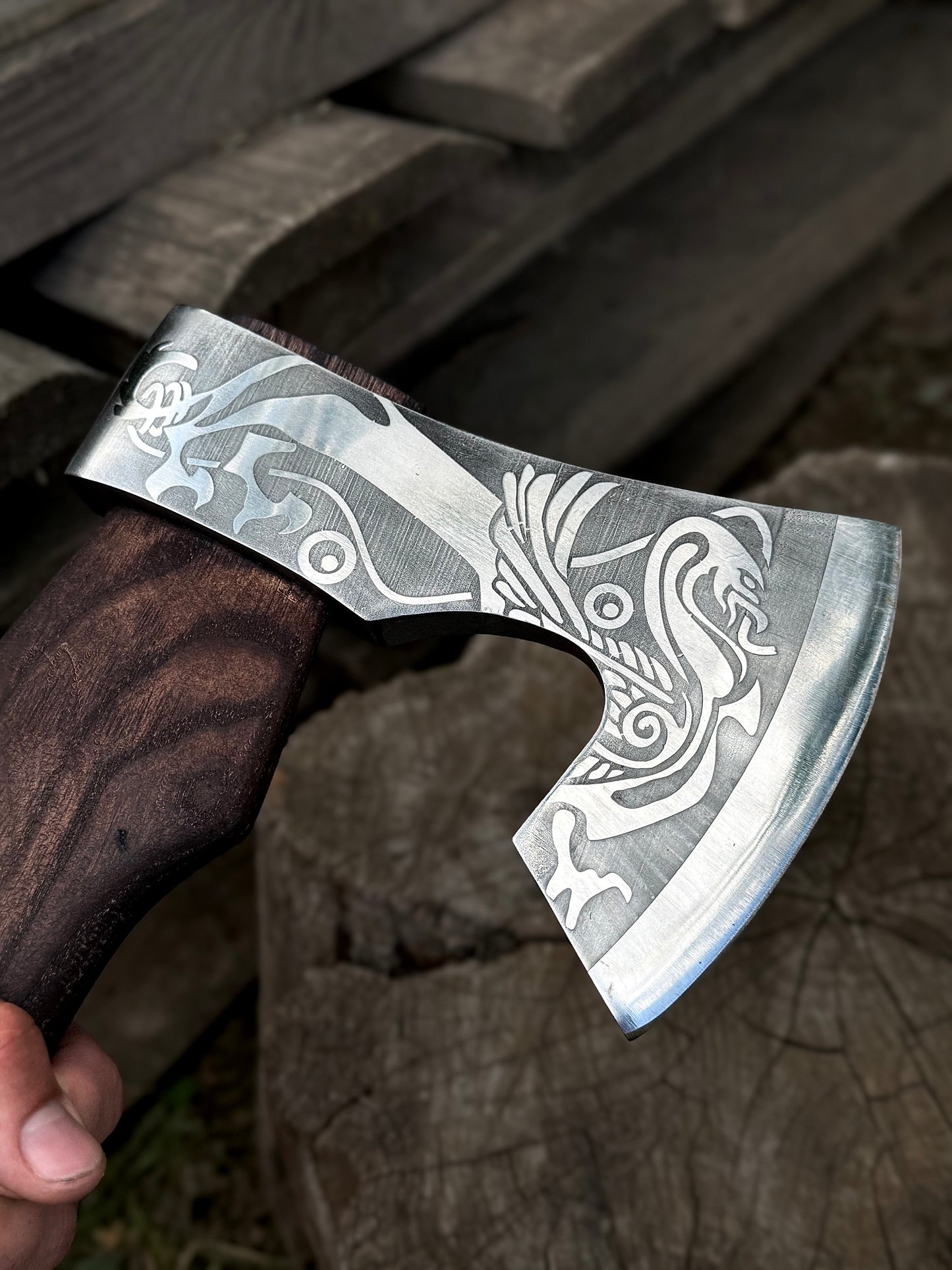 Viking Axe Floki U8GA Steel Gorillas BBQ TR23