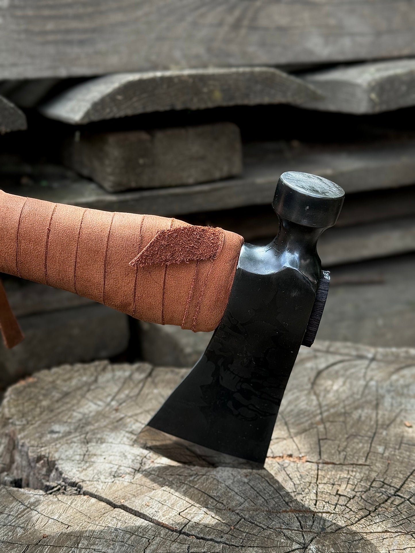Handmade Tomahawk Axe – U8 Steel Gorillas BBQ TR22