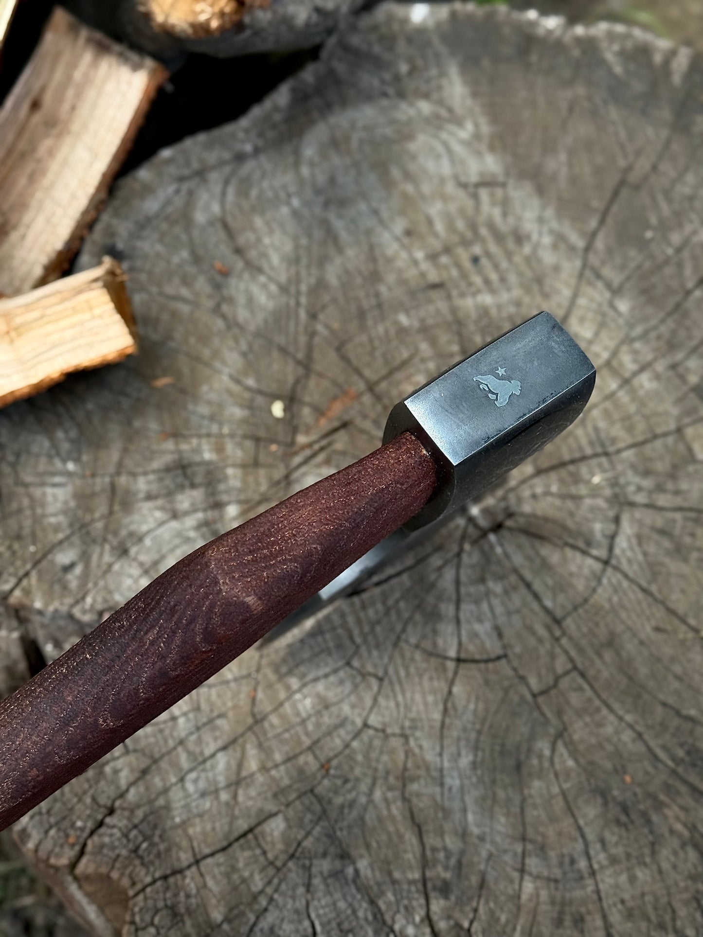 Handmade Axe “Drakkar” – U8GA Steel Gorillas BBQ TR31