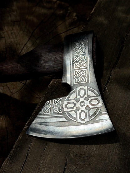 Hand-Forged Axe Templar