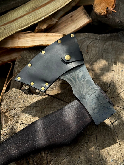 Scandinavian Battle Axe Loki
