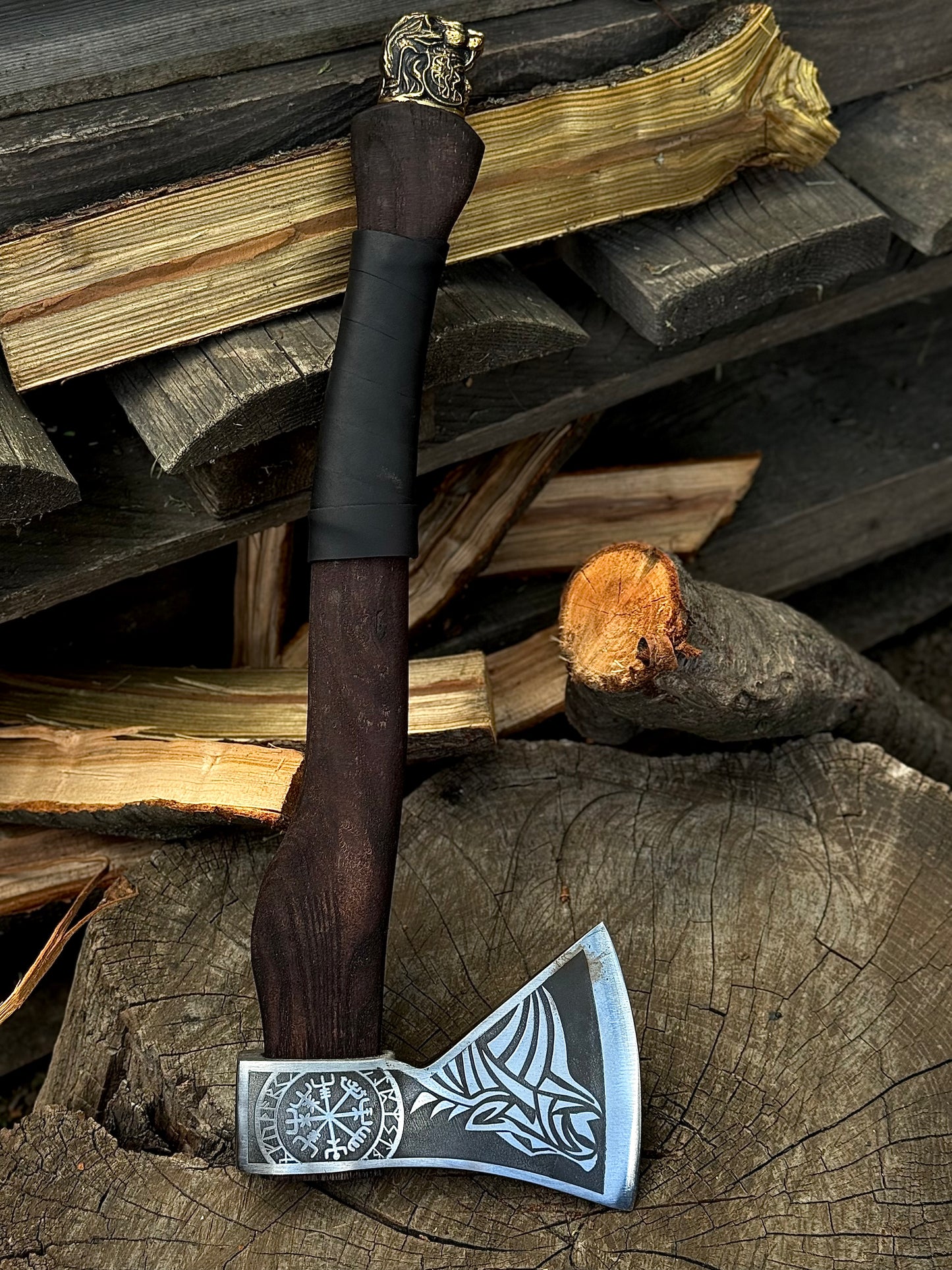 Exclusive Fenrir Casting Gift Axe, 65G Steel – Gorillas BBQ TR41