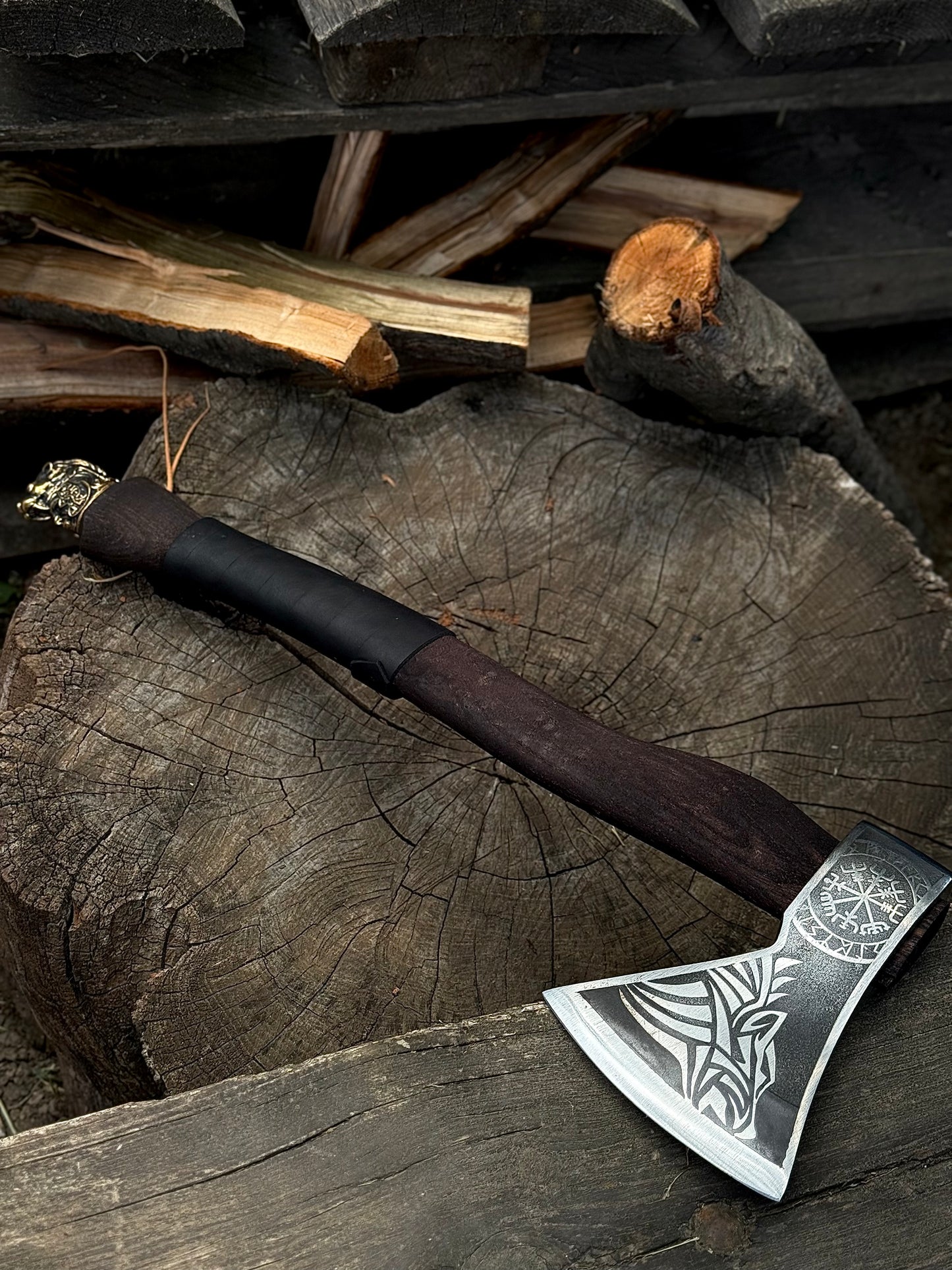 Exclusive Fenrir Casting Gift Axe, 65G Steel – Gorillas BBQ TR41
