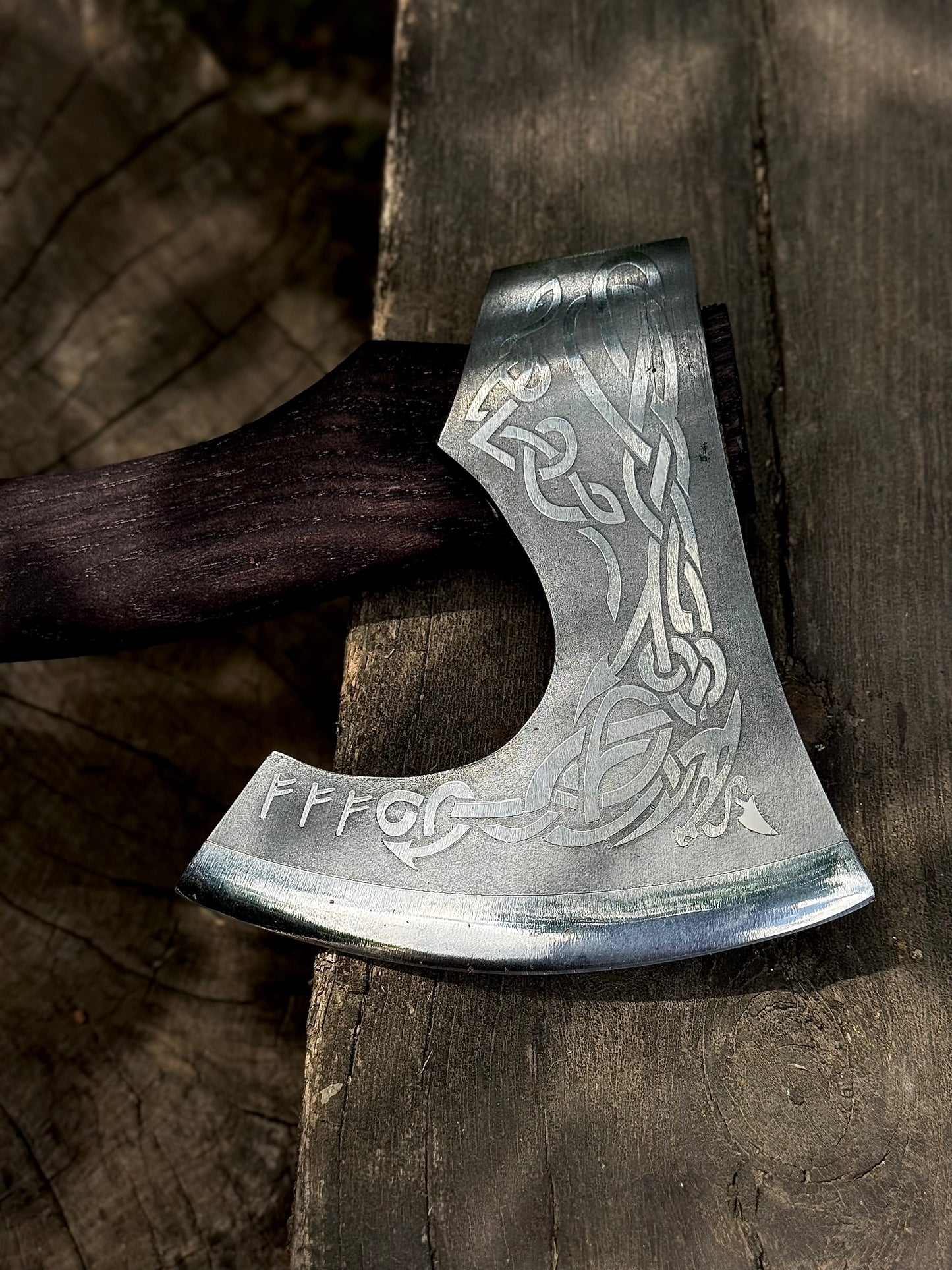 Handmade Scandinavian Axe Harald – Gorillas BBQ TR52