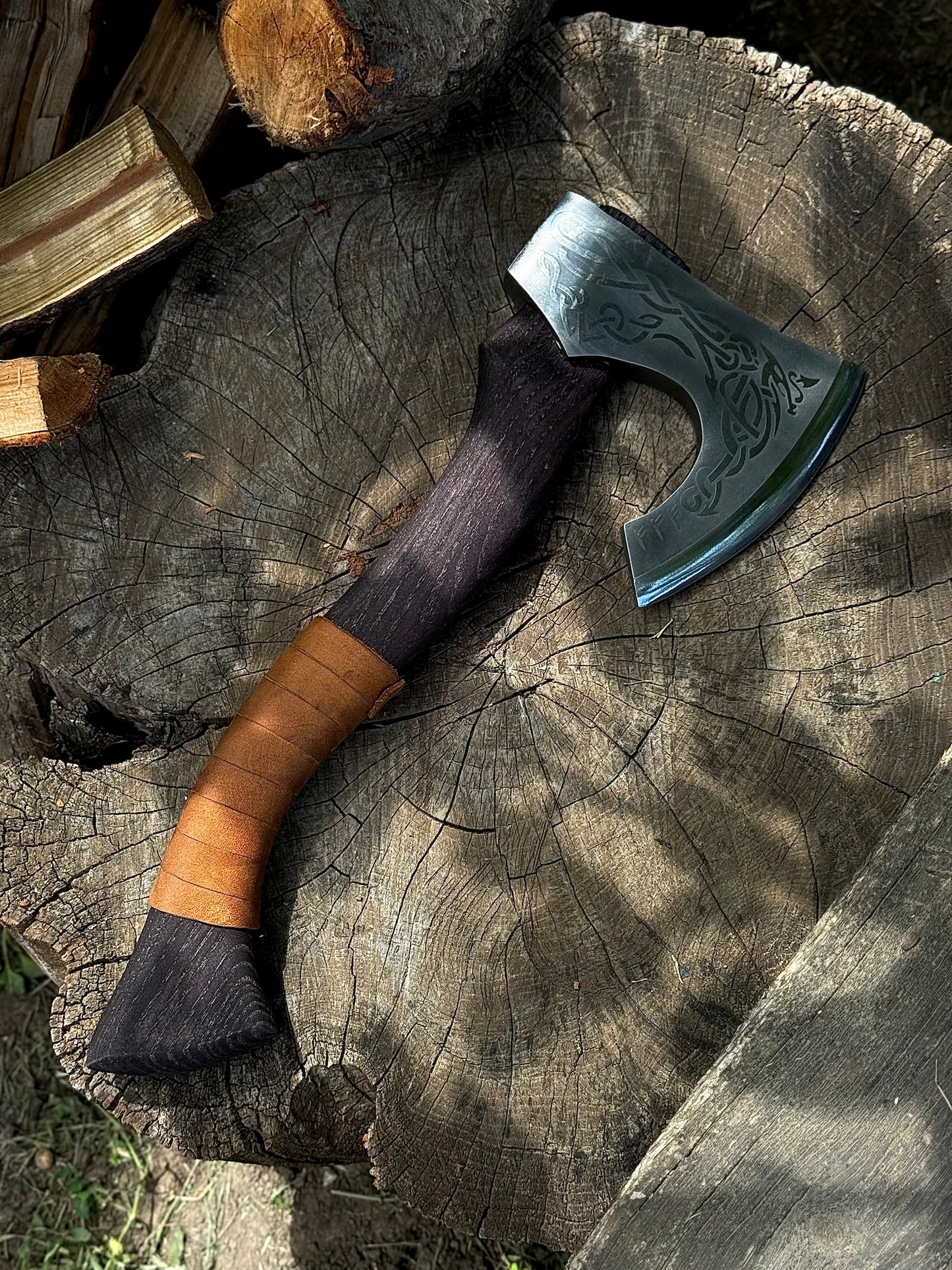 Handmade Scandinavian Axe Harald – Gorillas BBQ TR52