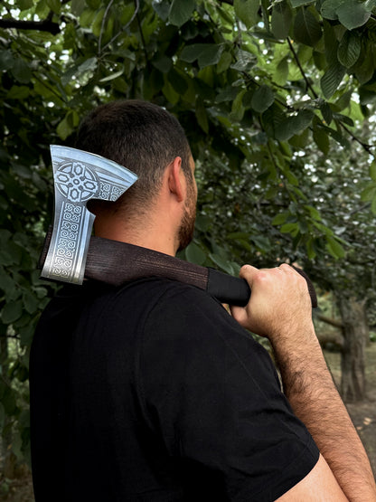 Hand-Forged Axe Templar