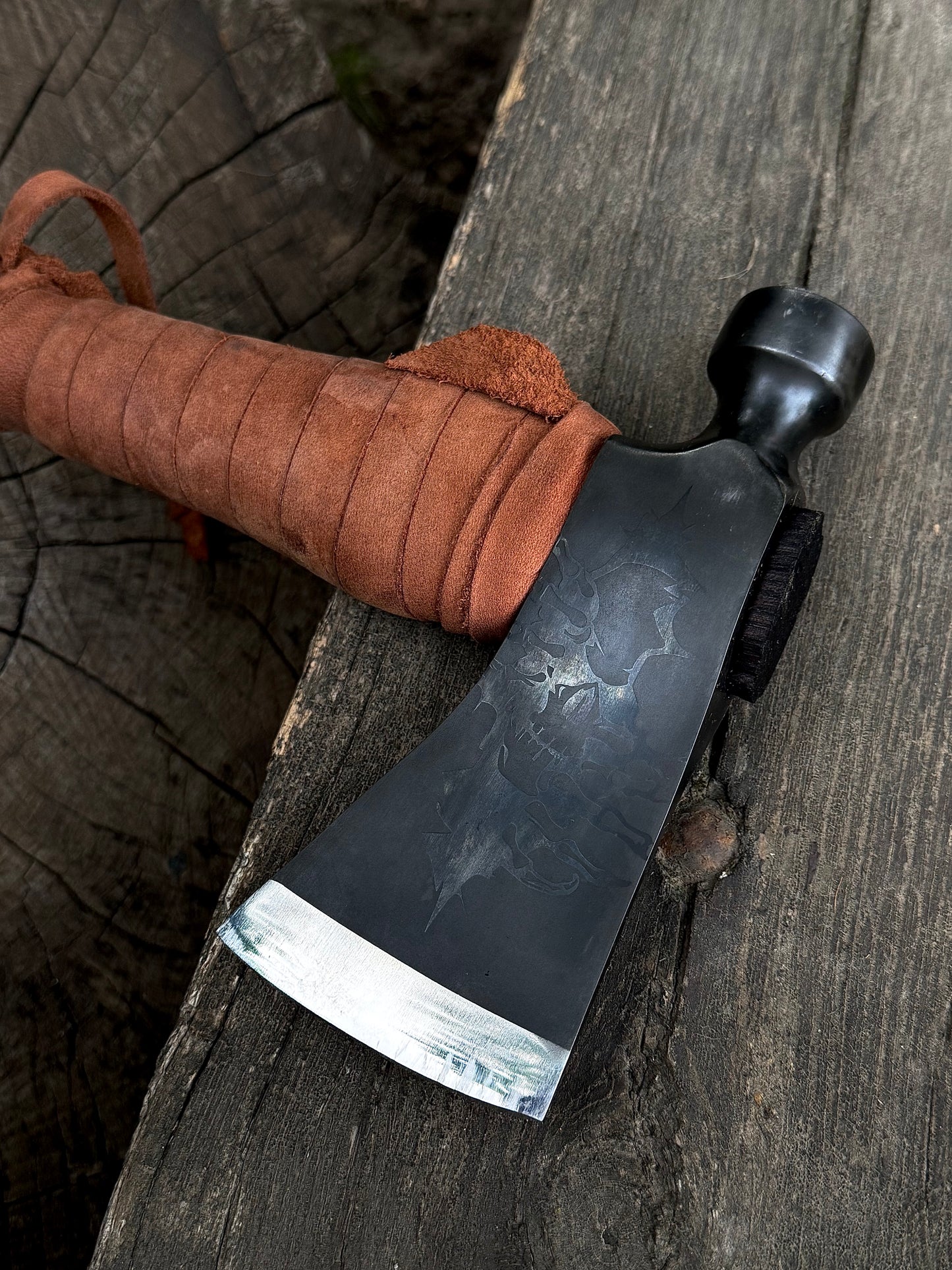 Handmade Tomahawk Axe – U8 Steel Gorillas BBQ TR22