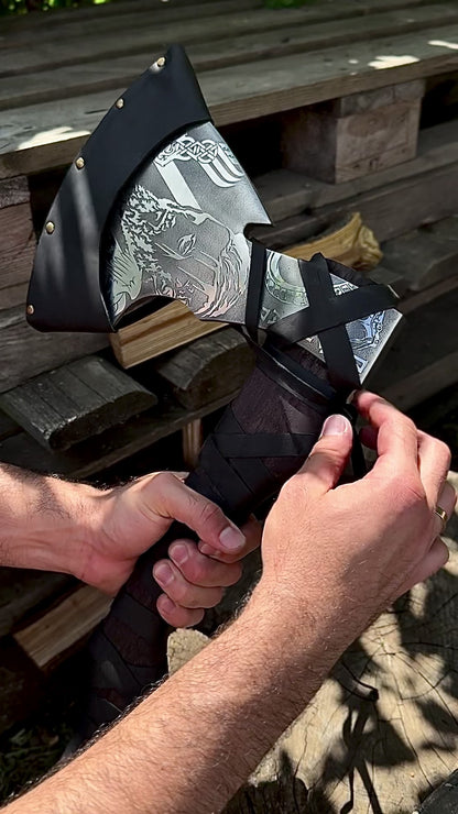 Handmade Valhalla Gift Axe