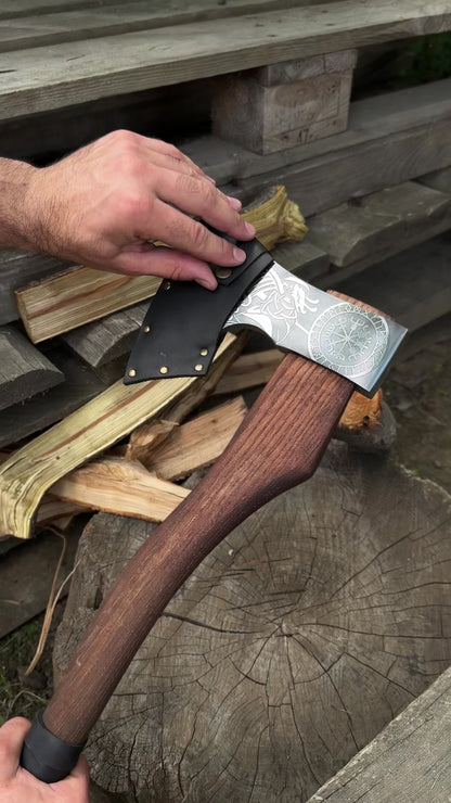 Handmade Axe “Drakkar”