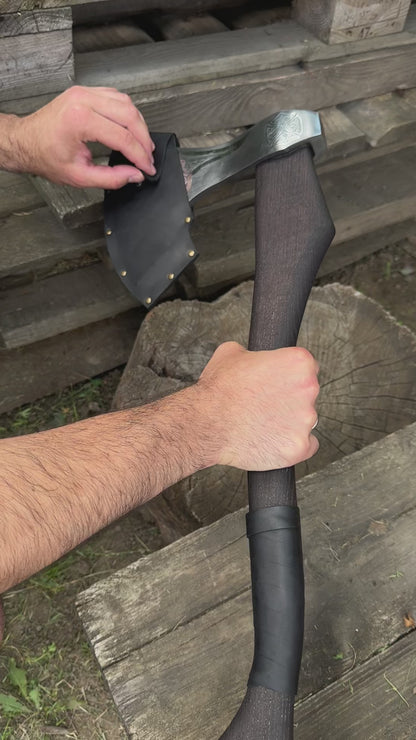 Viking Battle Axe Princely Steel