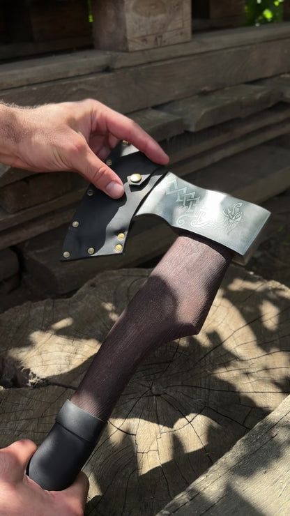 Handmade Viking Hatchet