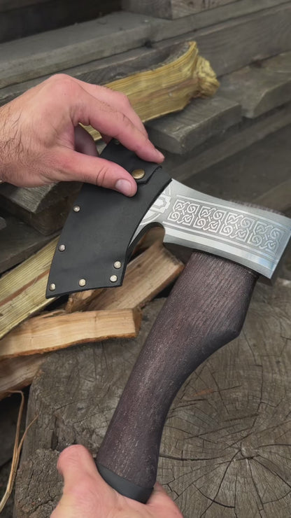 Hand-Forged Axe Templar